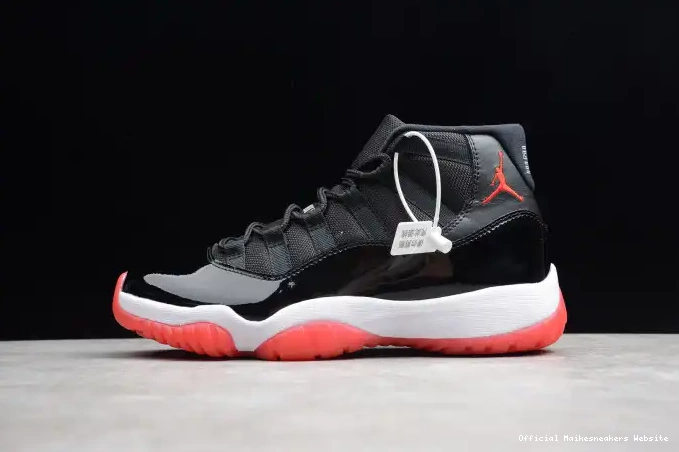 Official Maikesneakers Retro Air 11 378037-010 Jordan Bred (2012) 0408